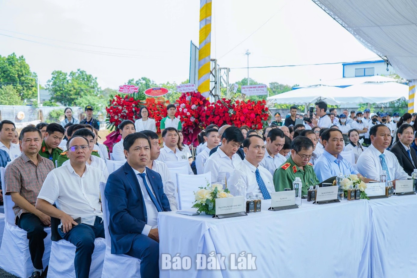 Bí thư Tỉnh ủy Lương Nguyễn Minh Triết dự Lễ khởi công Nhà máy cà phê Trung Nguyên Legend1